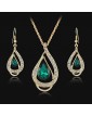 Women's European and American fashion major suit Earrings Necklace Set(1 set)8586-15  