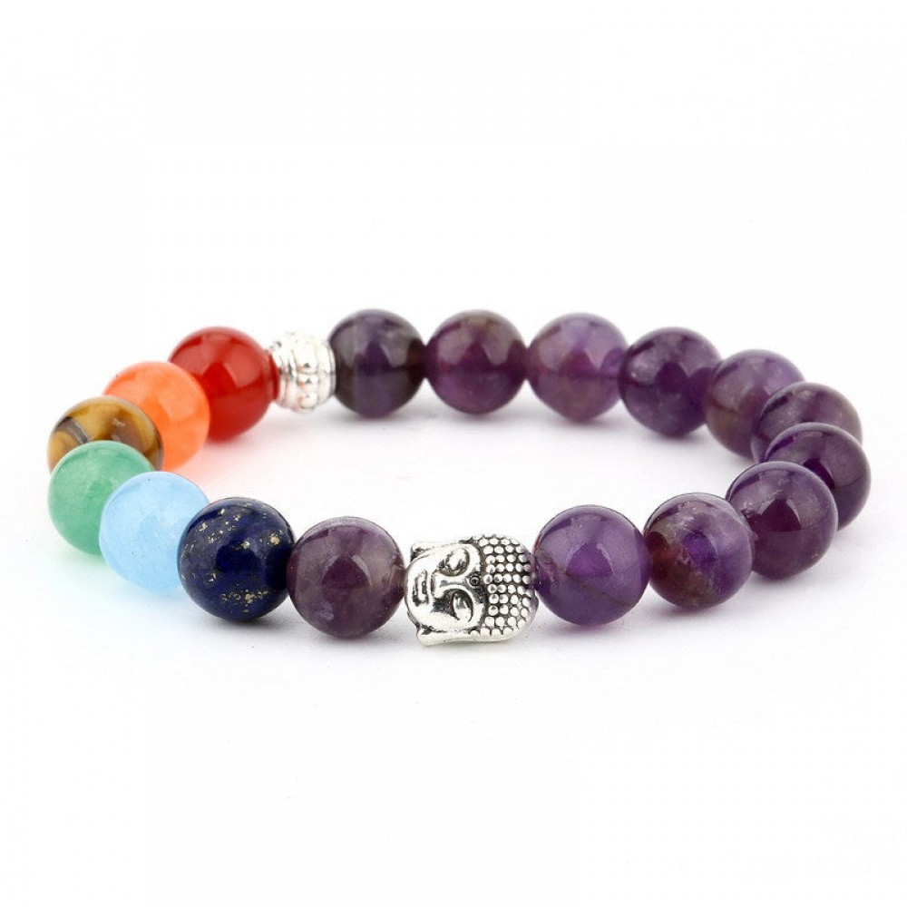 Green Aventurine Onyx Volcanic Stone Beads Bracelet