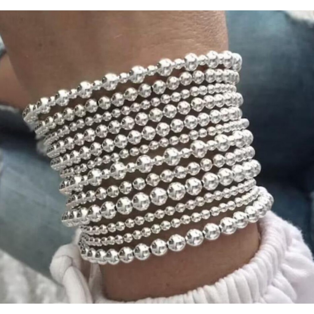 Niche creative design temperament beaded bracelet set sweet 