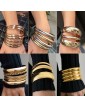 Retro Niche Glow Bracelet suit Exaggerated Snakeskin Thread 