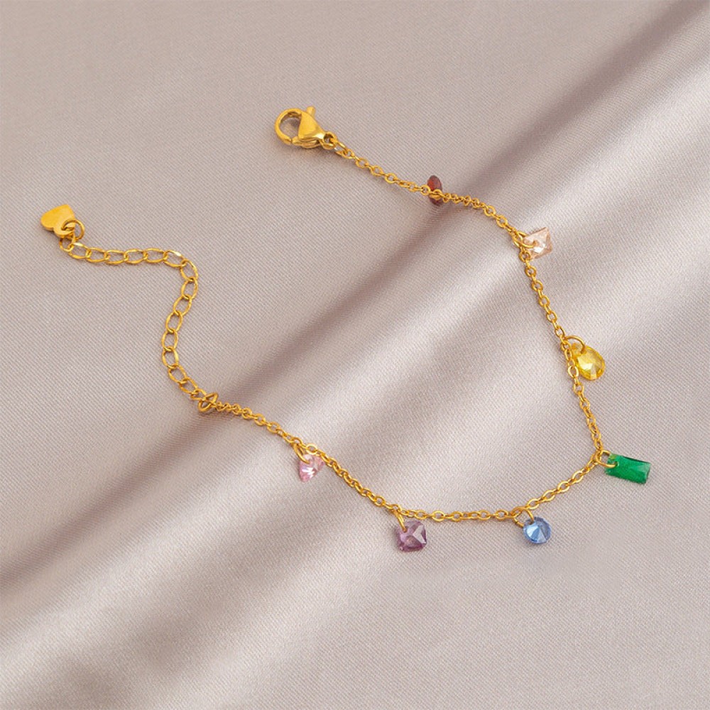 Sense Golden Double-sided Butterfly Bracelet