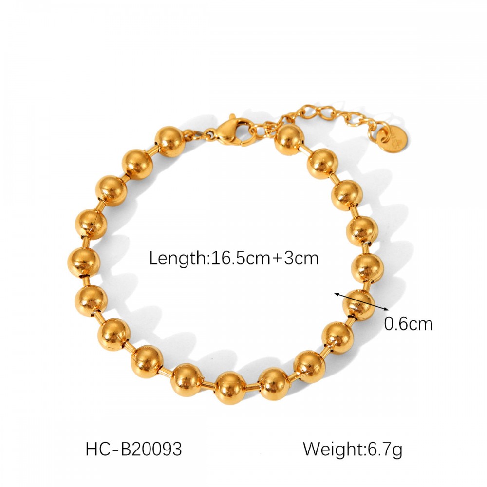 Hot Selling 18K Gold Plated Bracelet Stainless Steel Bracele