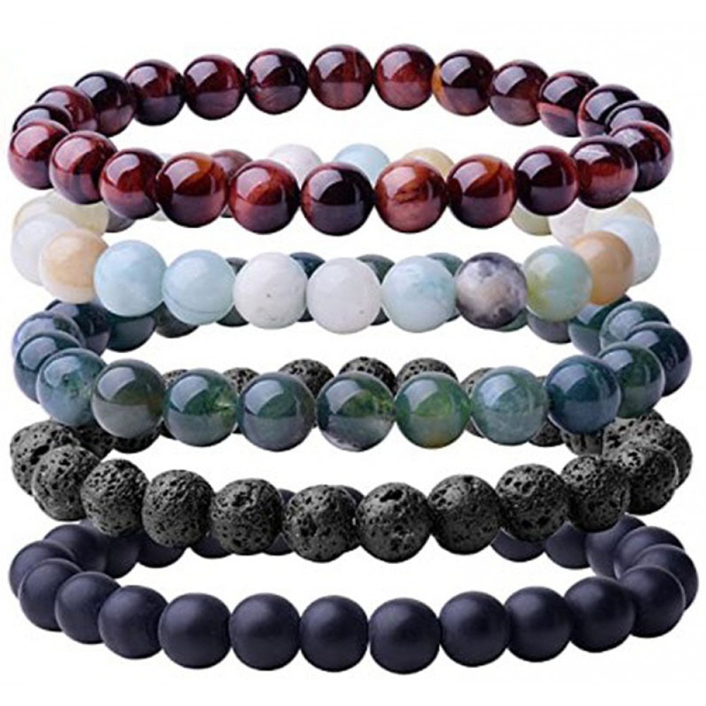 Natural Stone Beaded Bracelets