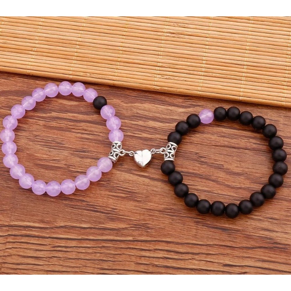 Magnet Beaded Bracelet Set
