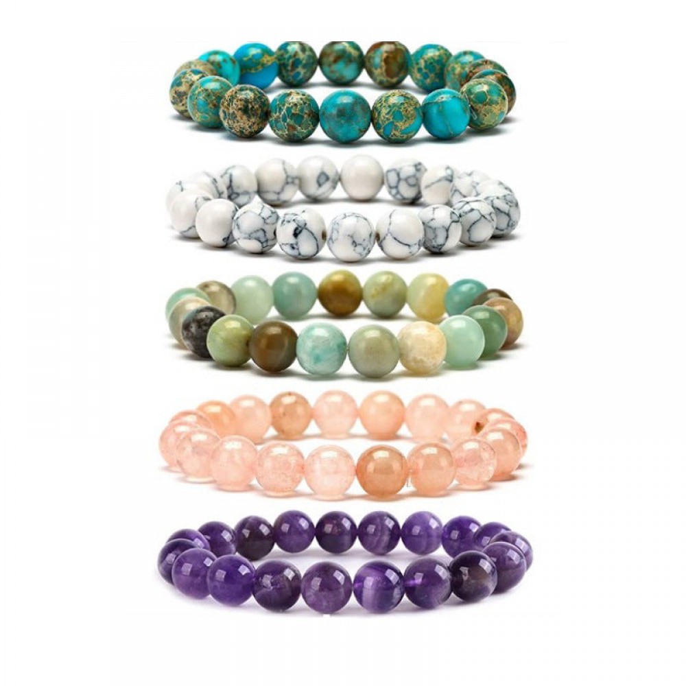 Natural Stone Beaded Bracelets