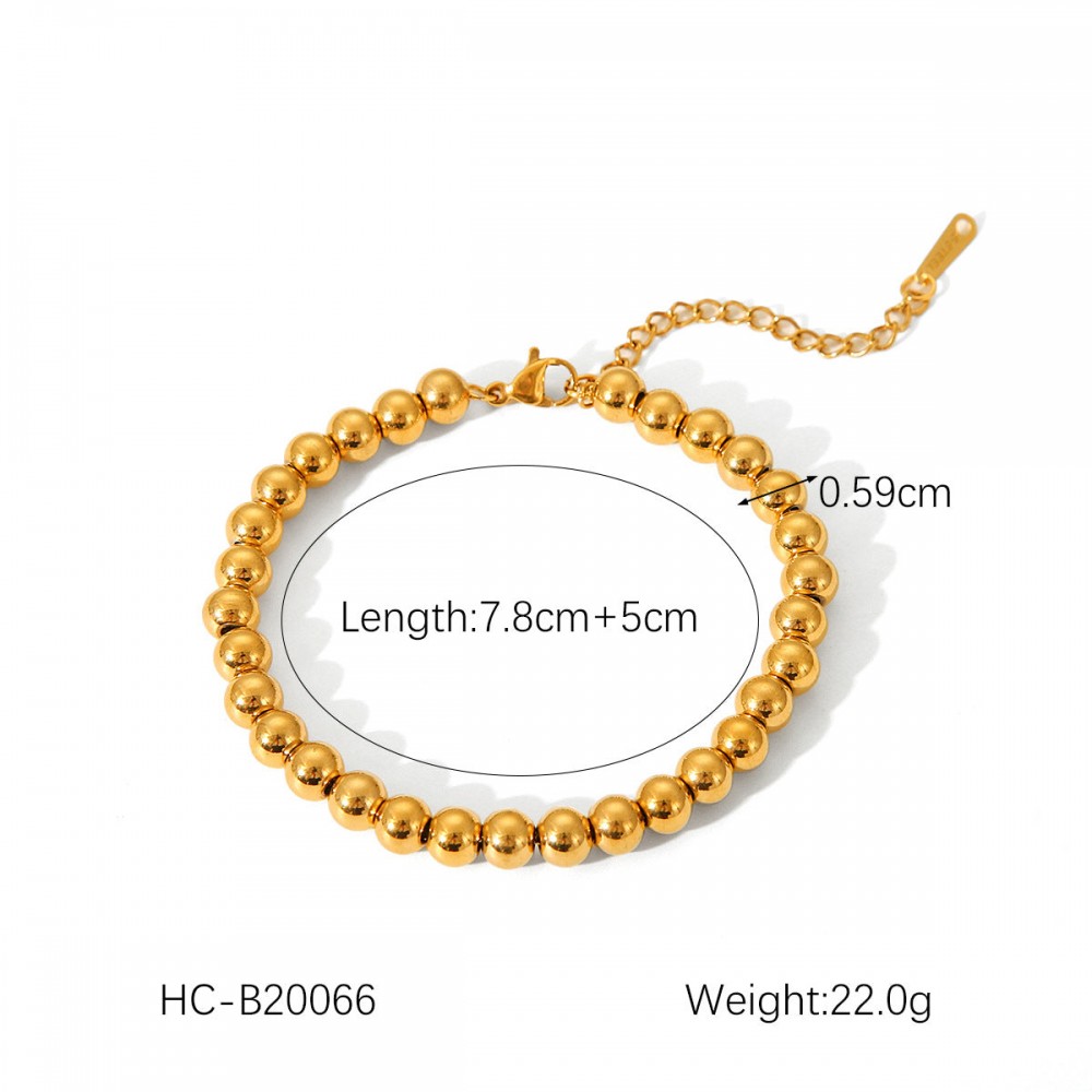 Hot Selling 18K Gold Plated Bracelet Stainless Steel Bracele