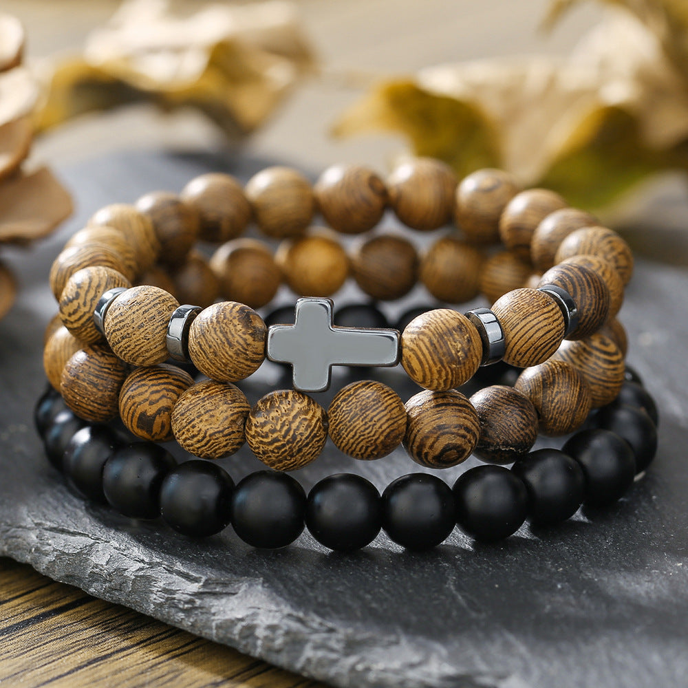 Micro-paved Zirconia Dice Bracelet Set