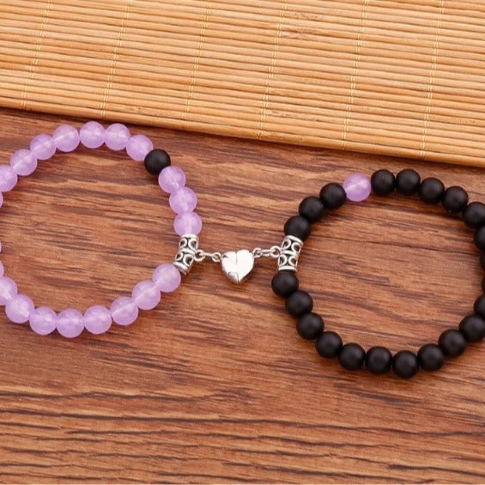 Magnet Beaded Bracelet Set