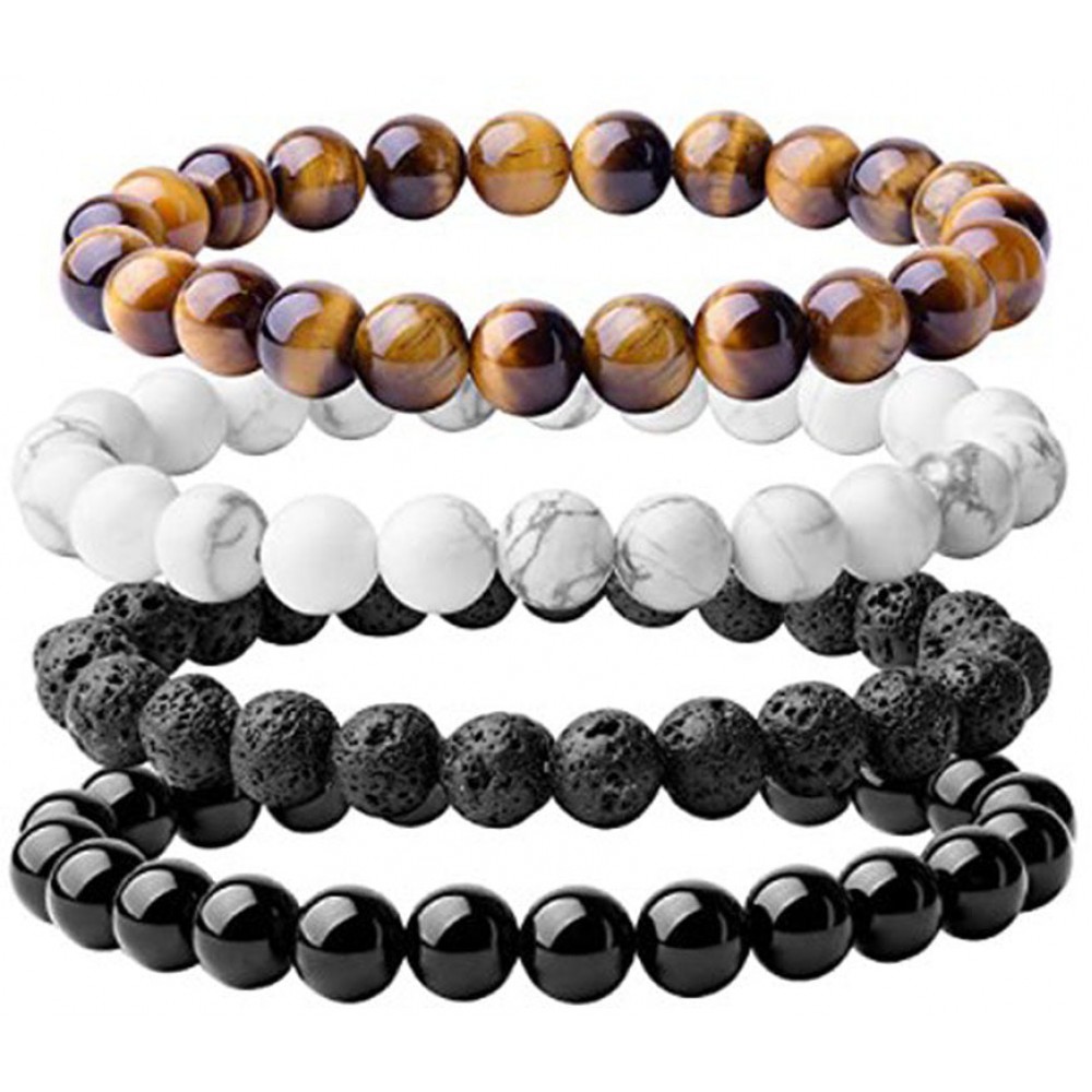 Natural Stone Beaded Bracelets