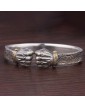 powerful holding Silver Bracelet personality retro solid Ope