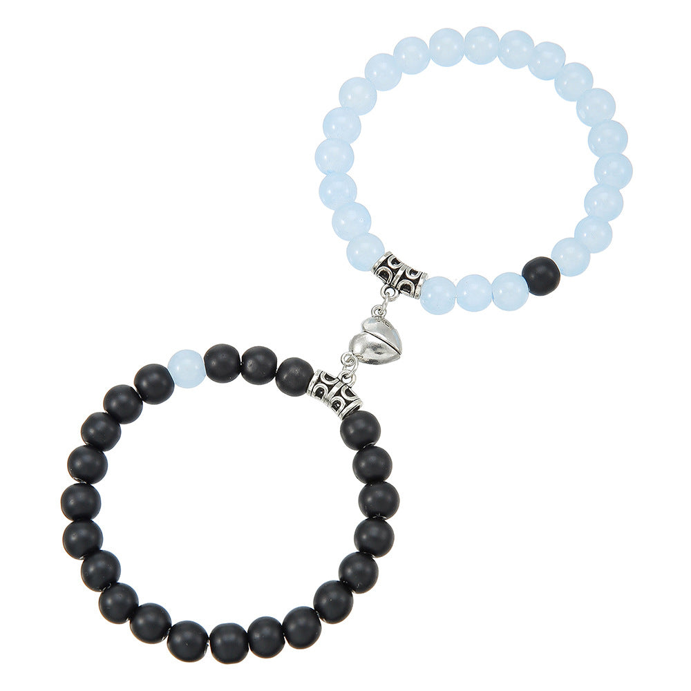 Magnet Beaded Bracelet Set