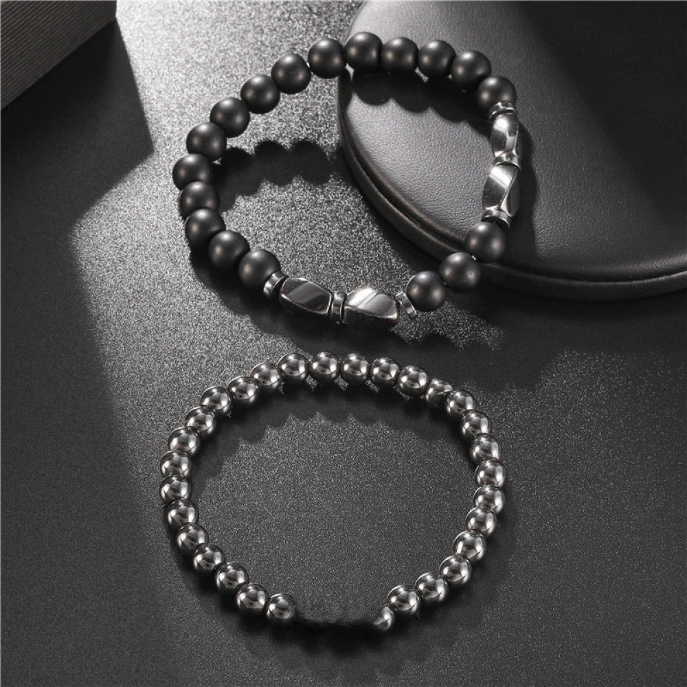 Micro-paved Zirconia Dice Bracelet Set