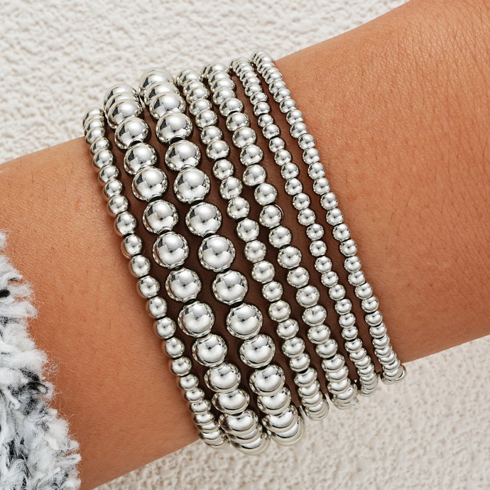 Niche creative design temperament beaded bracelet set sweet 