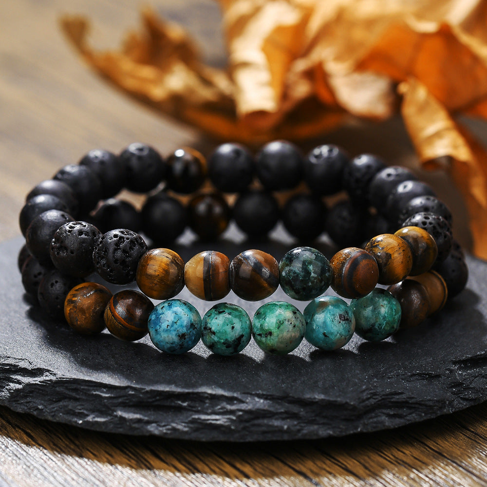 Micro-paved Zirconia Dice Bracelet Set