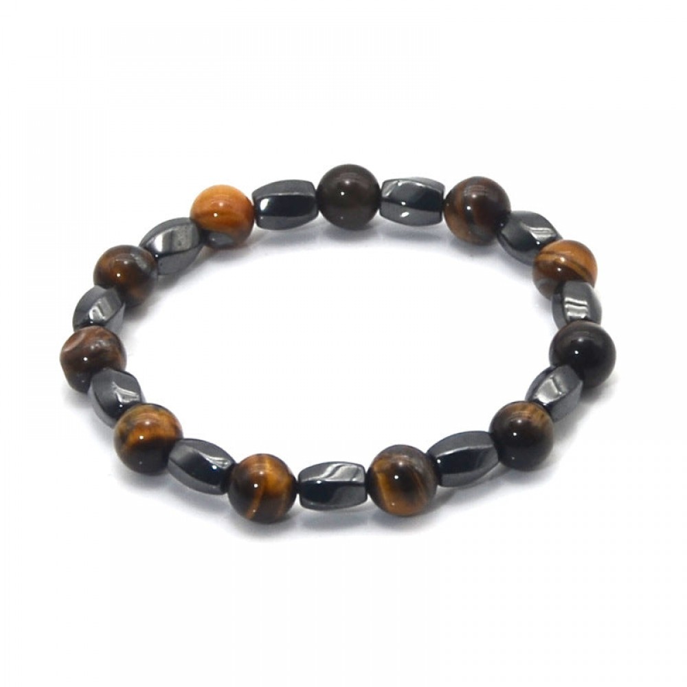 Natural Volcanic Stone Colorful Bracelet
