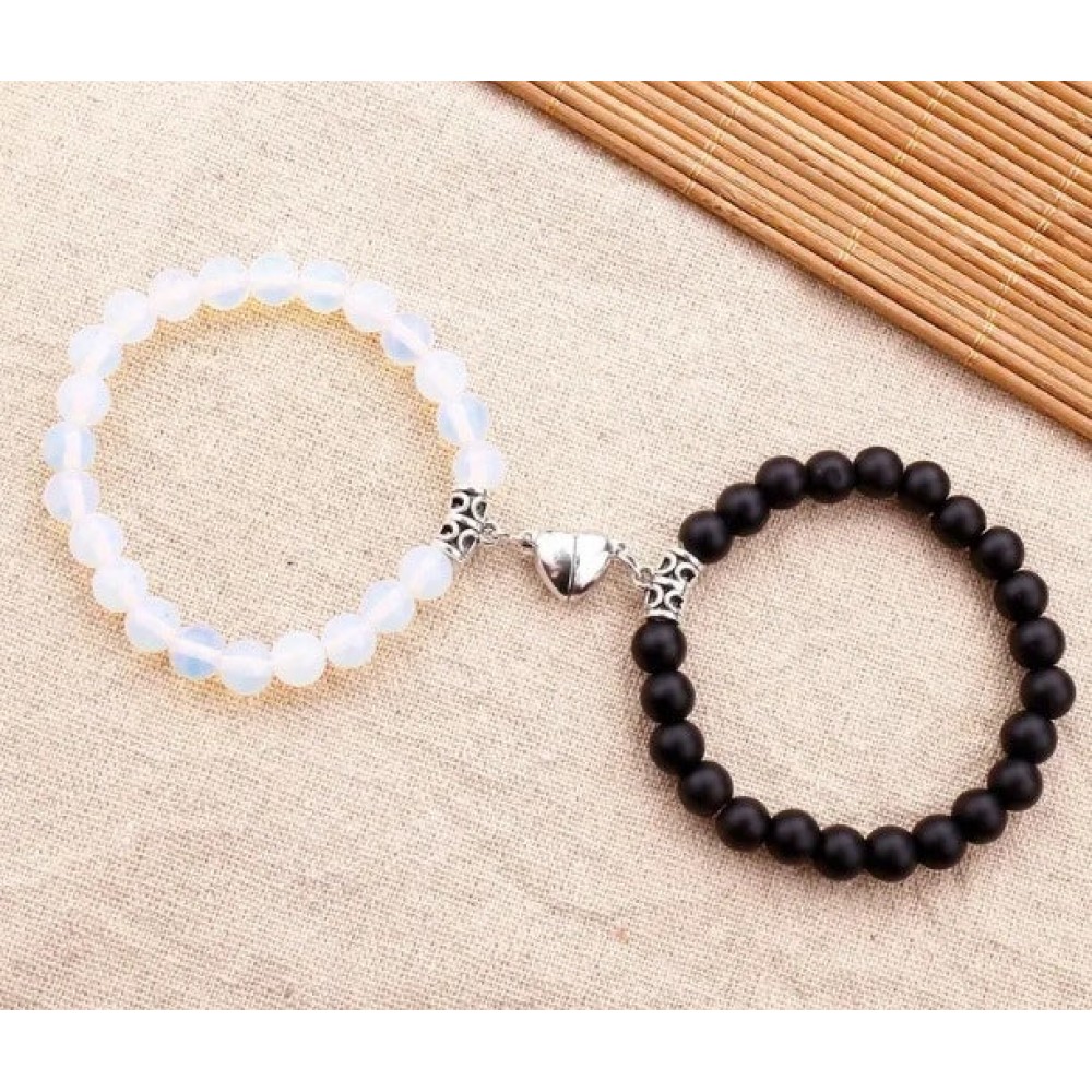 Magnet Beaded Bracelet Set