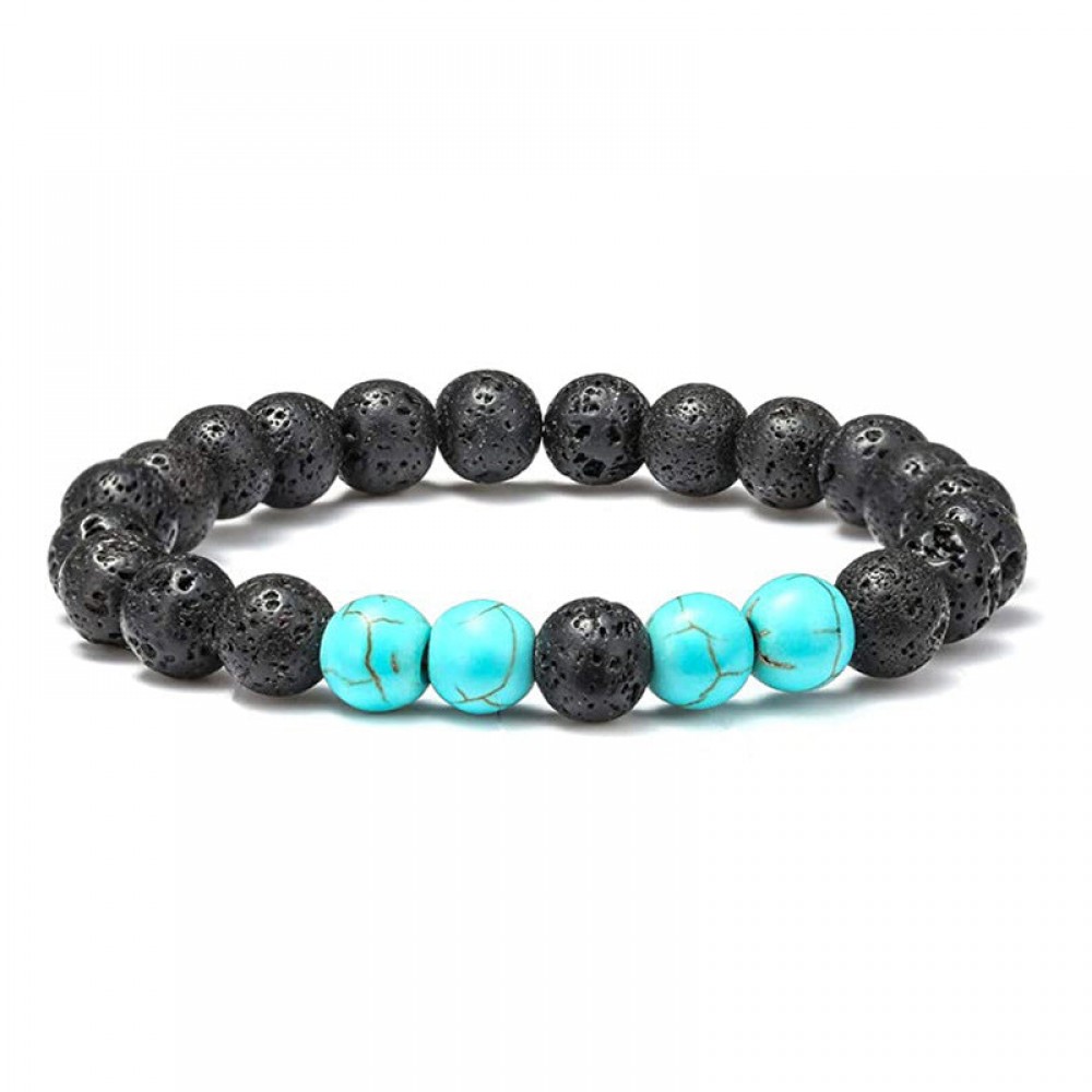 Turquoise Lava Bracelet