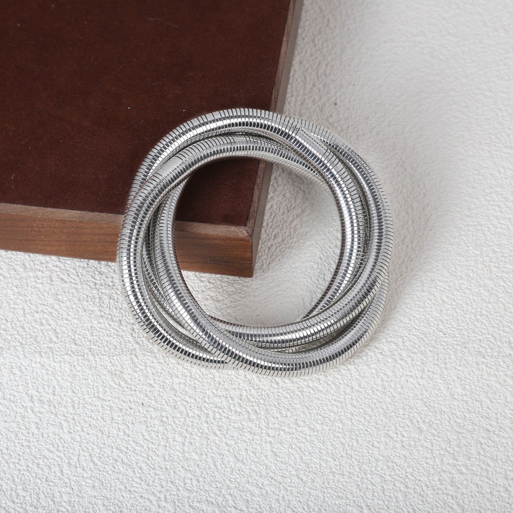 multi-layer elastic irregular winding bracelet
