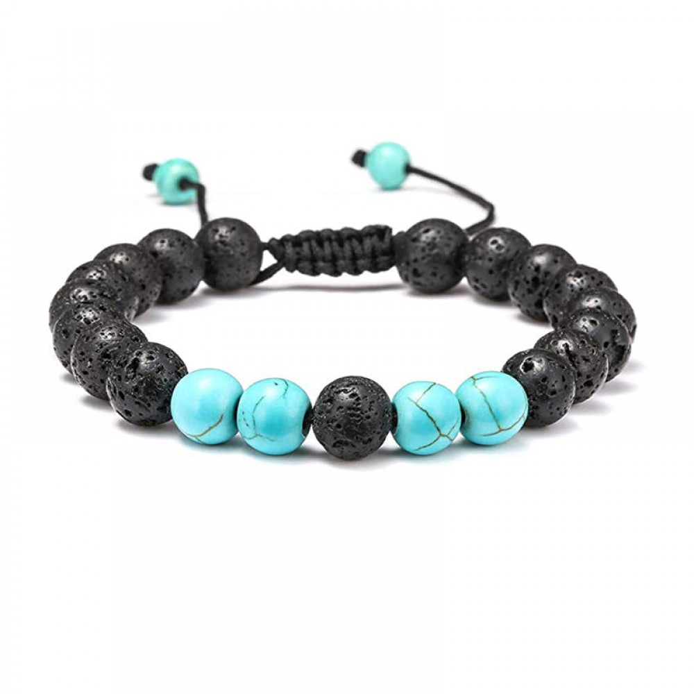 Turquoise Lava Bracelet