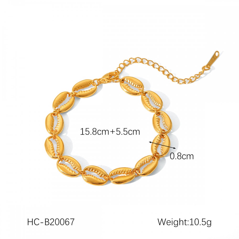 Hot Selling 18K Gold Plated Bracelet Stainless Steel Bracele