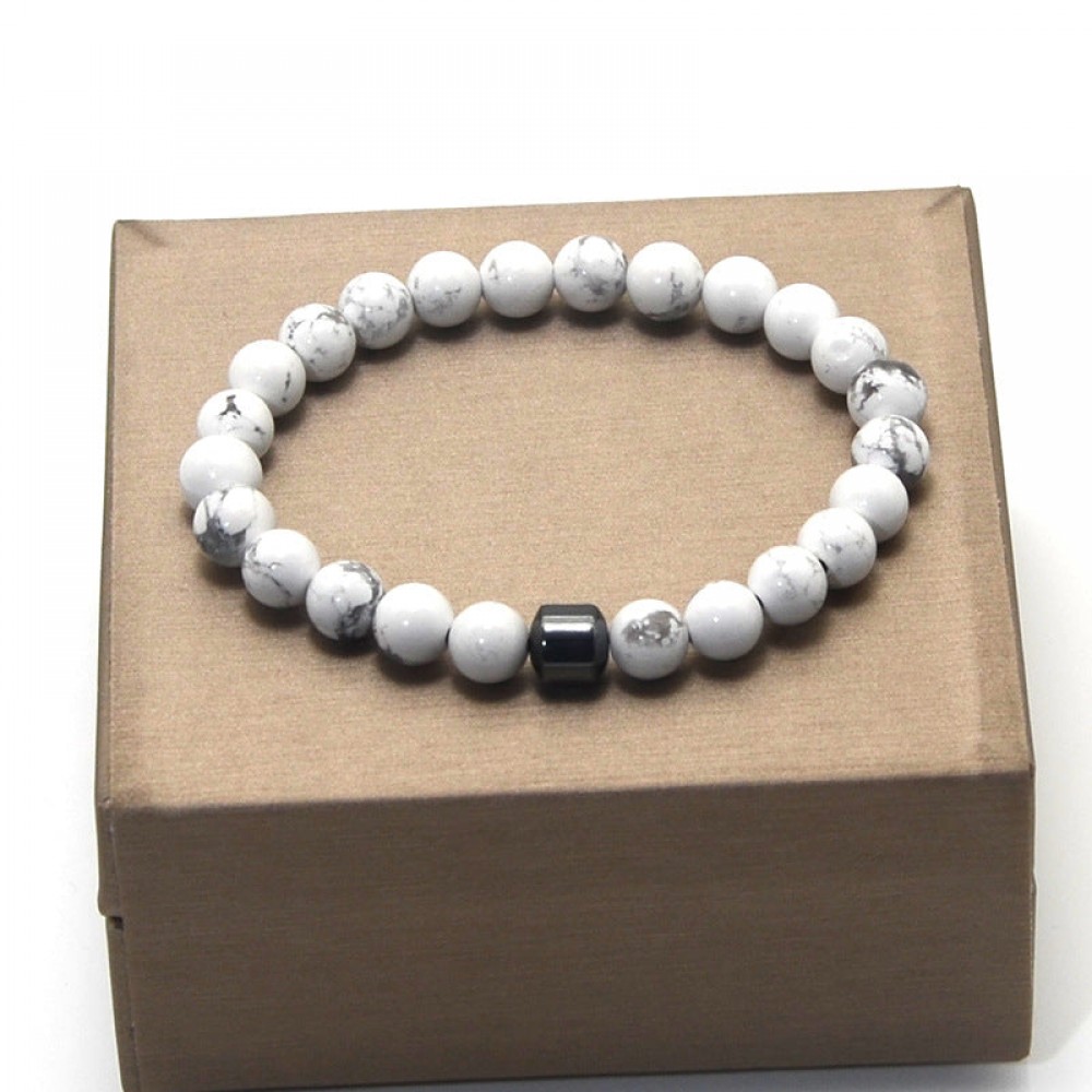 Natural Volcanic Stone Colorful Bracelet