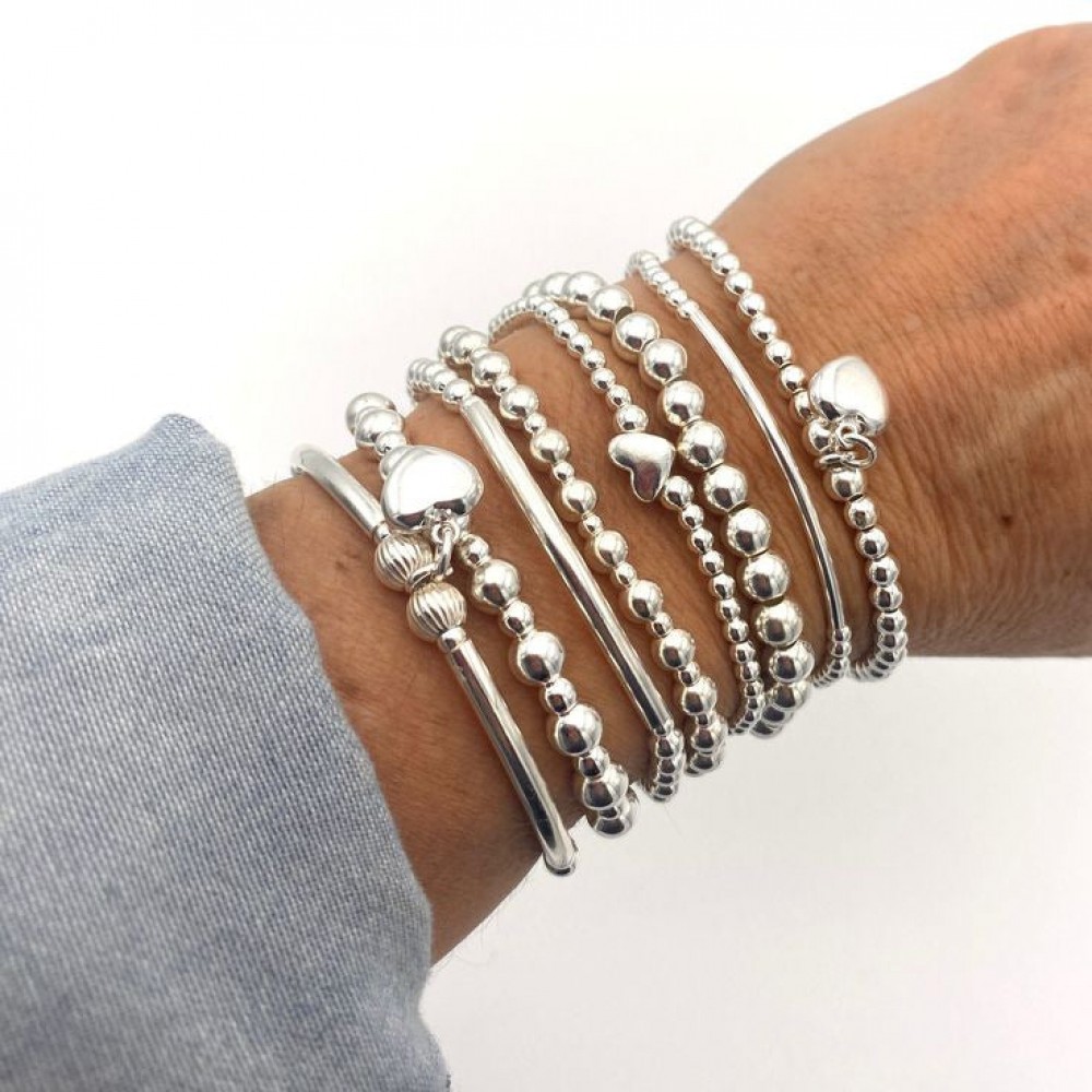 Niche creative design temperament beaded bracelet set sweet 