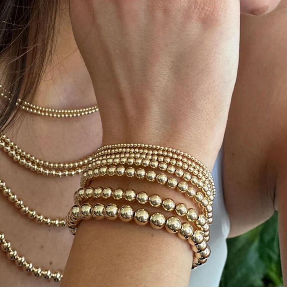 Niche creative design temperament beaded bracelet set sweet 