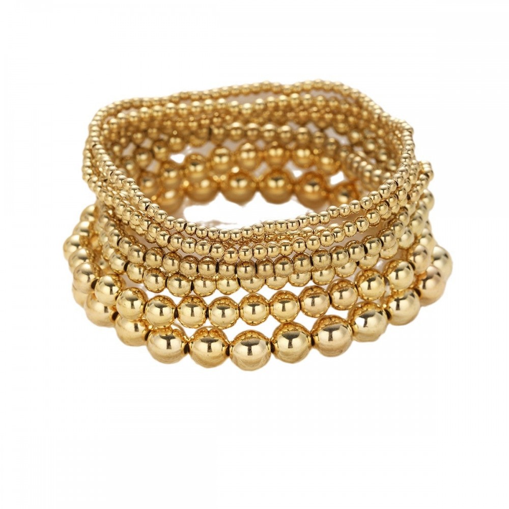 Niche creative design temperament beaded bracelet set sweet 