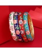 Traditional Copper Cloisonne Bracelet