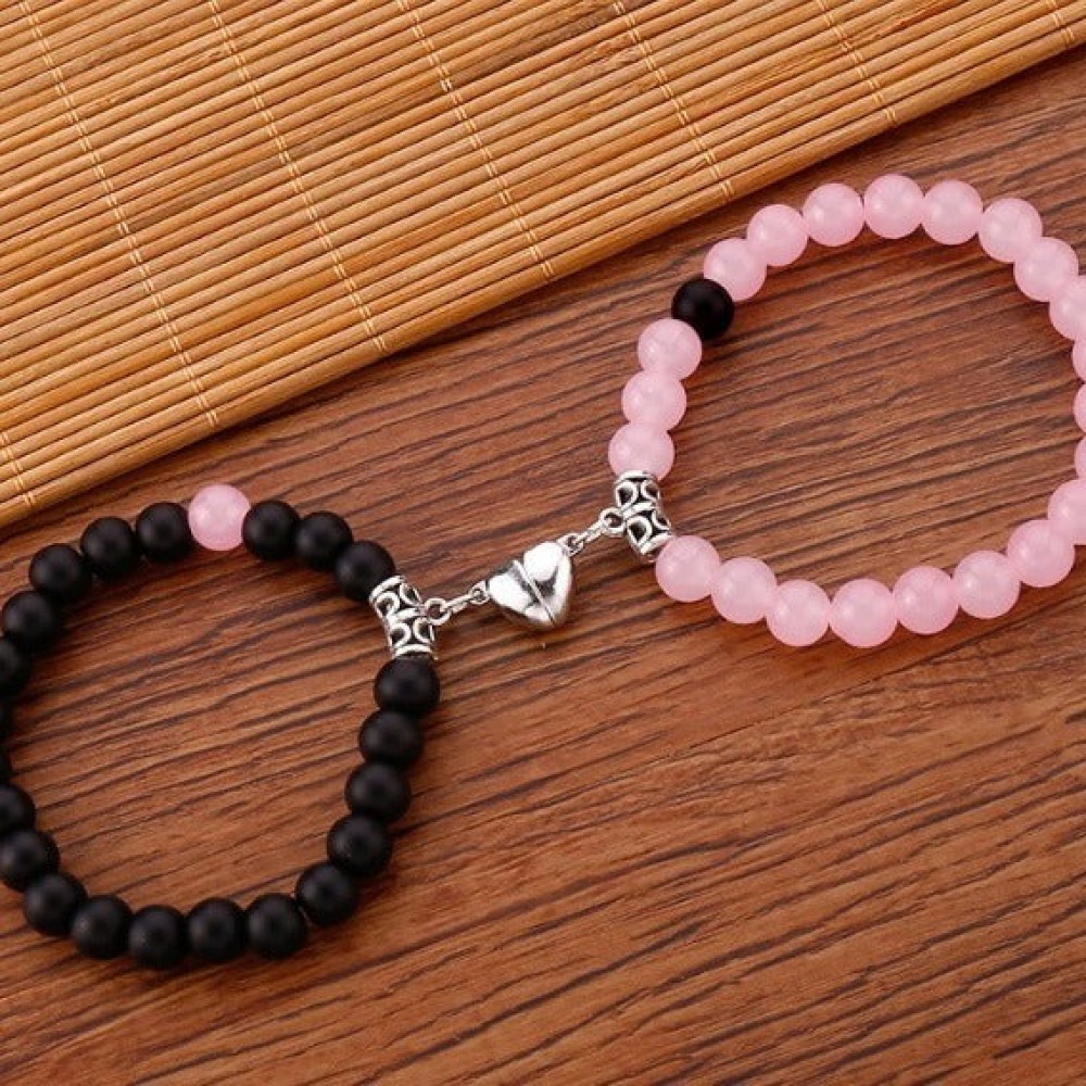Magnet Beaded Bracelet Set
