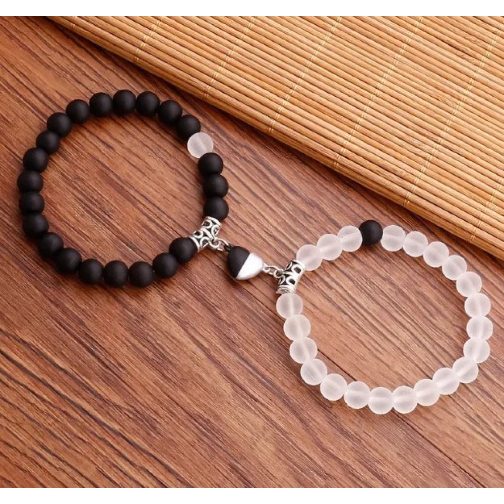 Magnet Beaded Bracelet Set
