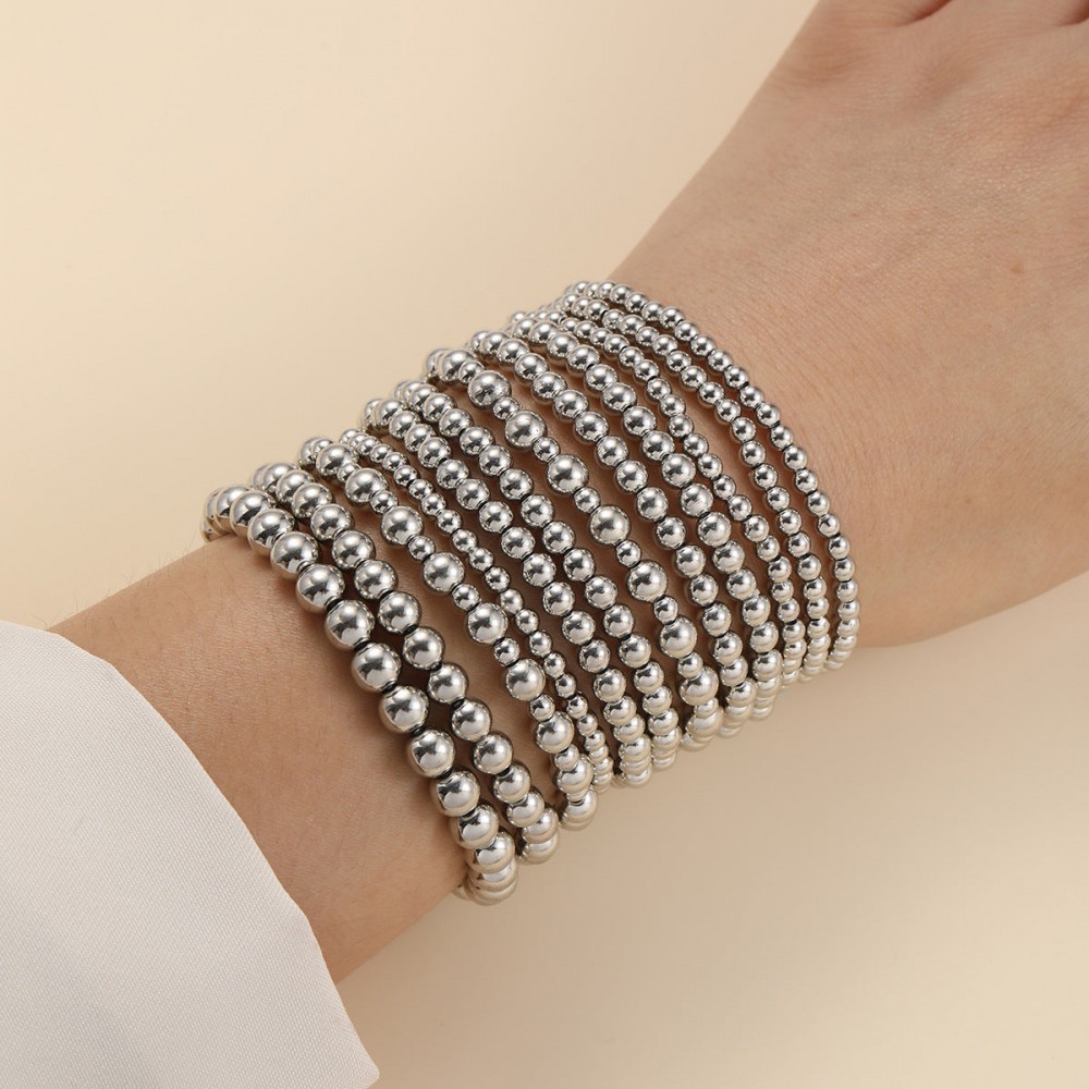 Niche creative design temperament beaded bracelet set sweet 