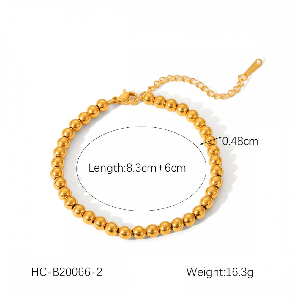 Hot Selling 18K Gold Plated Bracelet Stainless Steel Bracele