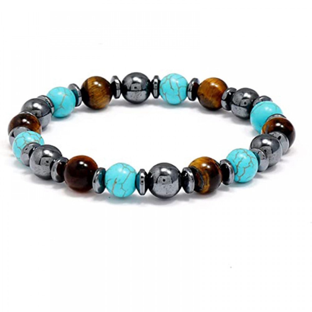 Turquoise Lava Bracelet