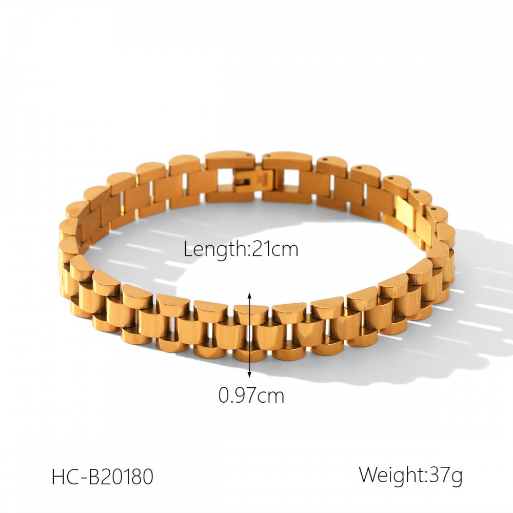 Hot Selling 18K Gold Plated Bracelet Stainless Steel Bracele