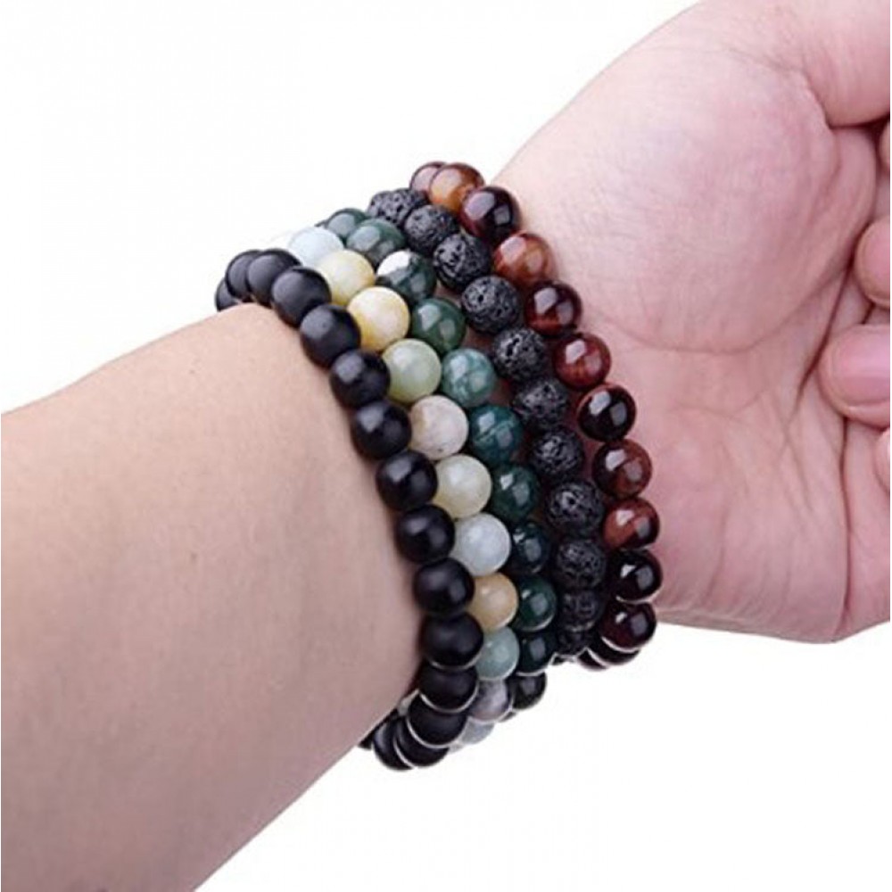 Natural Stone Beaded Bracelets