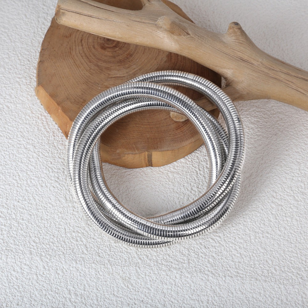 multi-layer elastic irregular winding bracelet