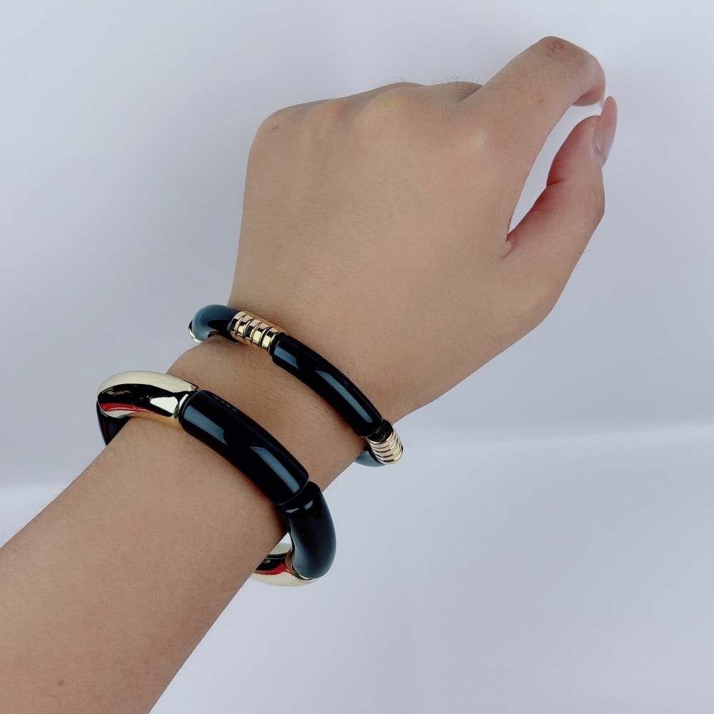 creative tube ball elastic bracelet